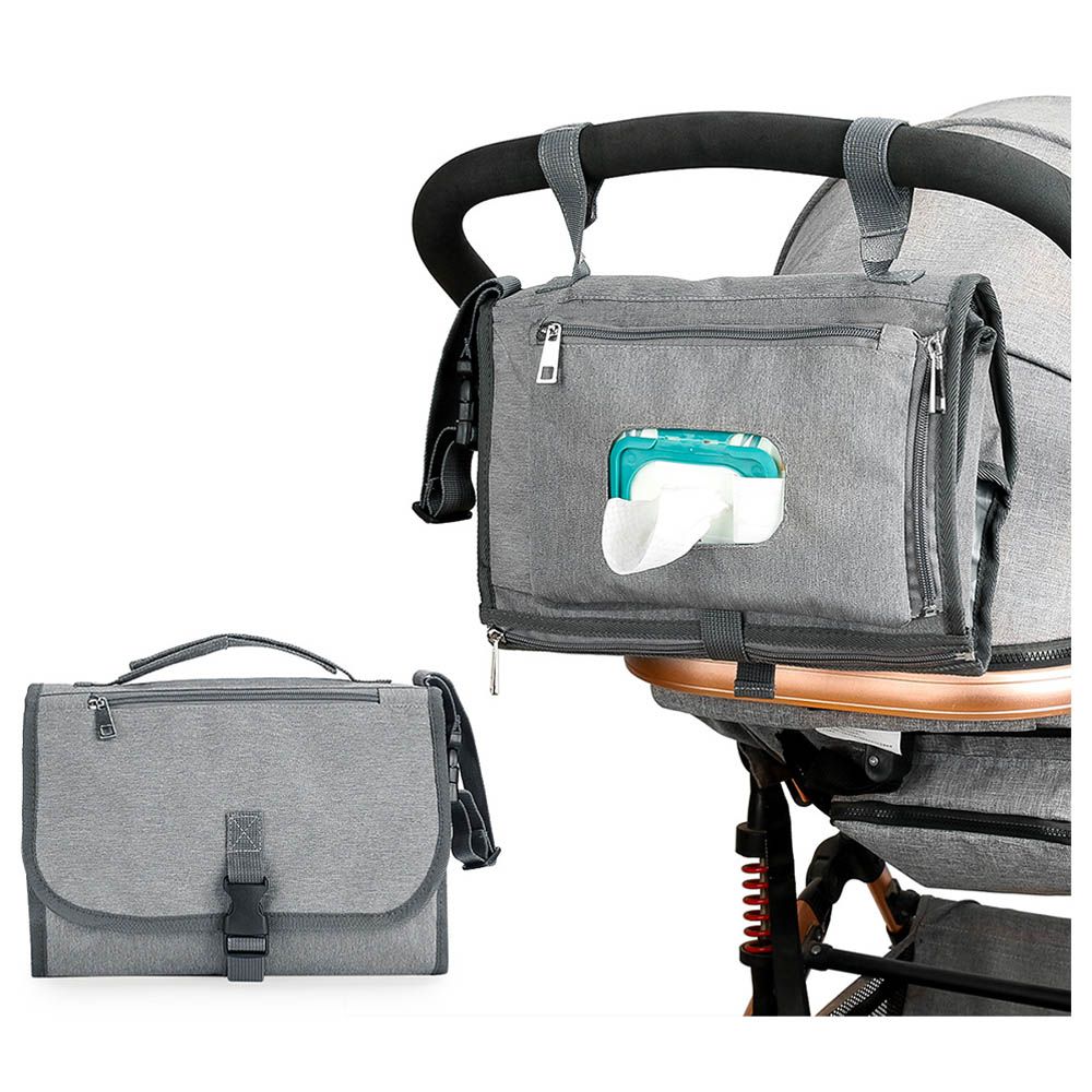 Little Story - Diaper Changing Station Kit - Grey