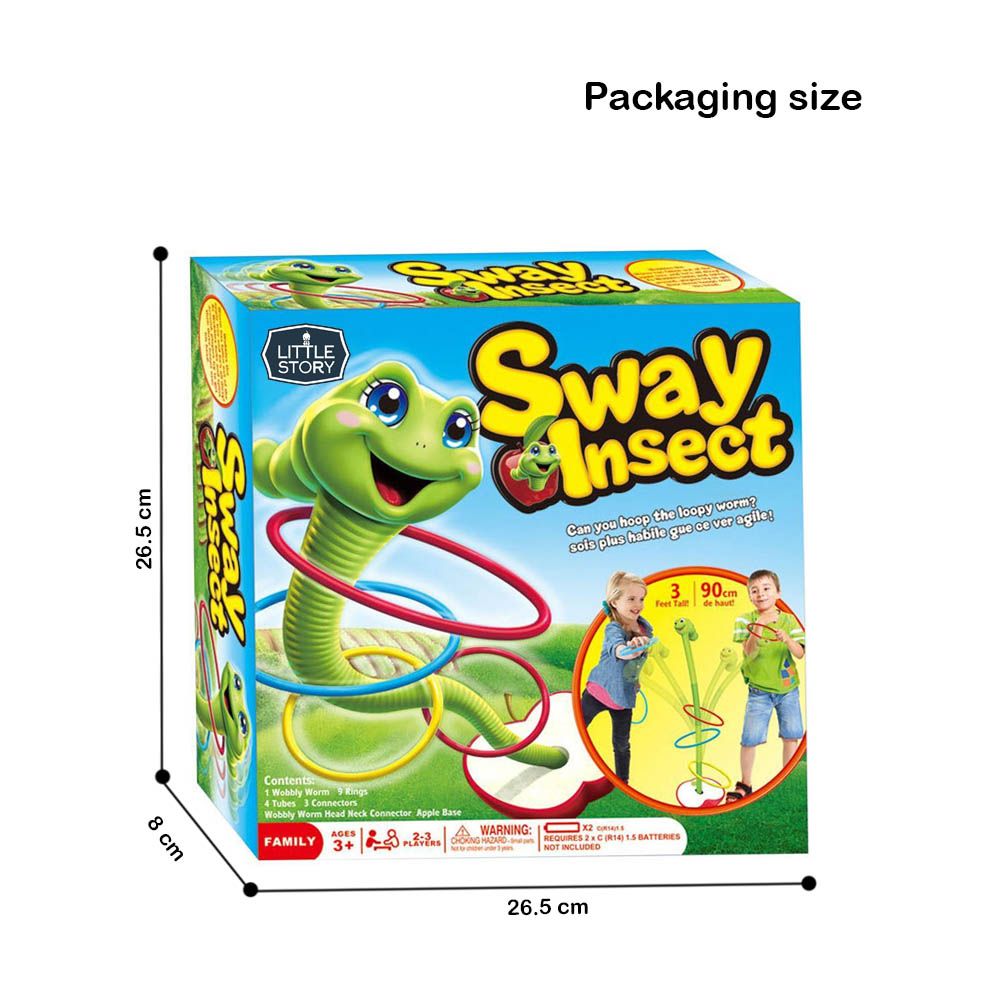 Little Story - Electric Spin Master Sway Insect W/ 9 Ferrule Ring