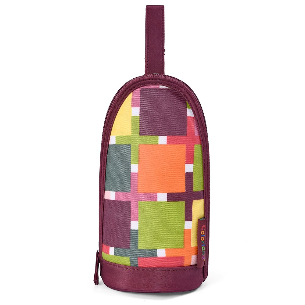 Little Story - Insulated Bottle Bag - Blocks