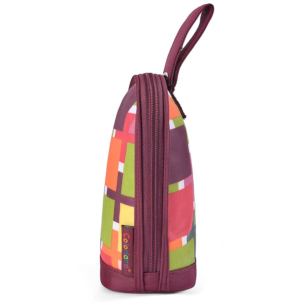 Little Story - Insulated Bottle Bag - Blocks