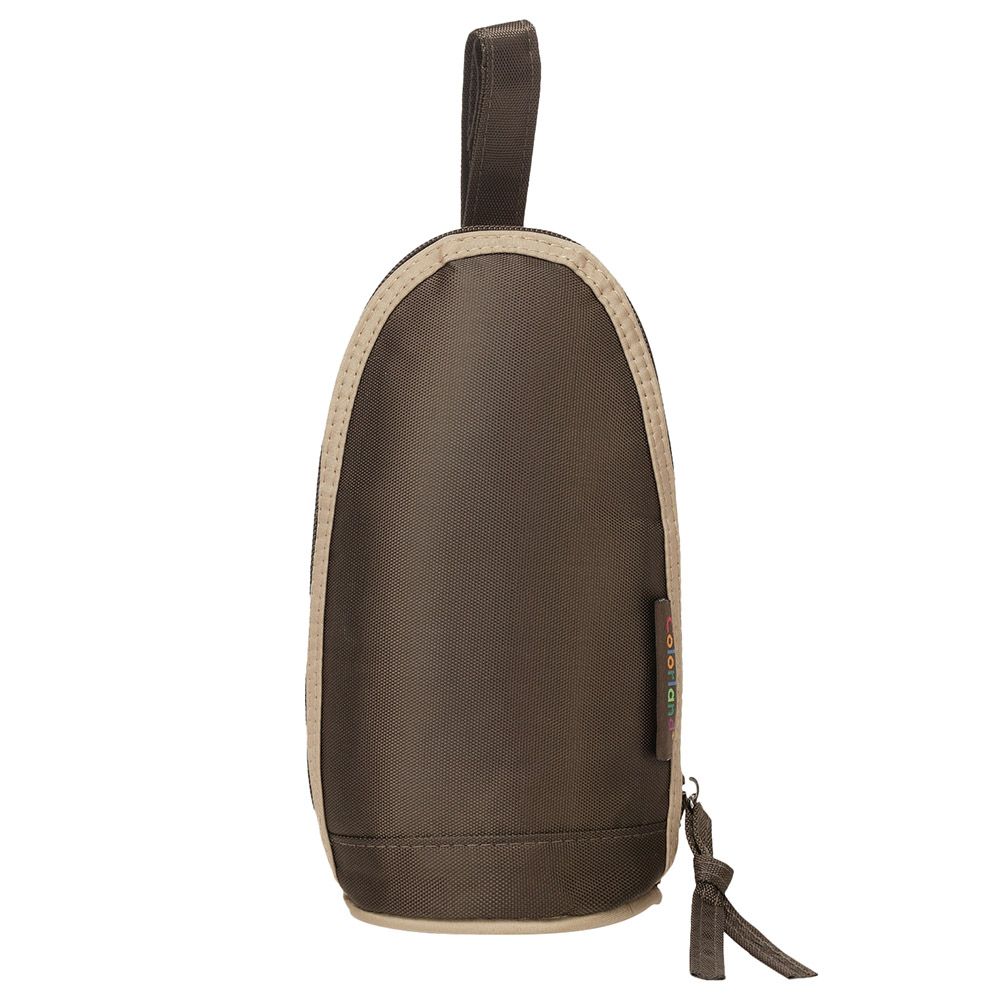 Little Story - Insulated Bottle Bag - Brown