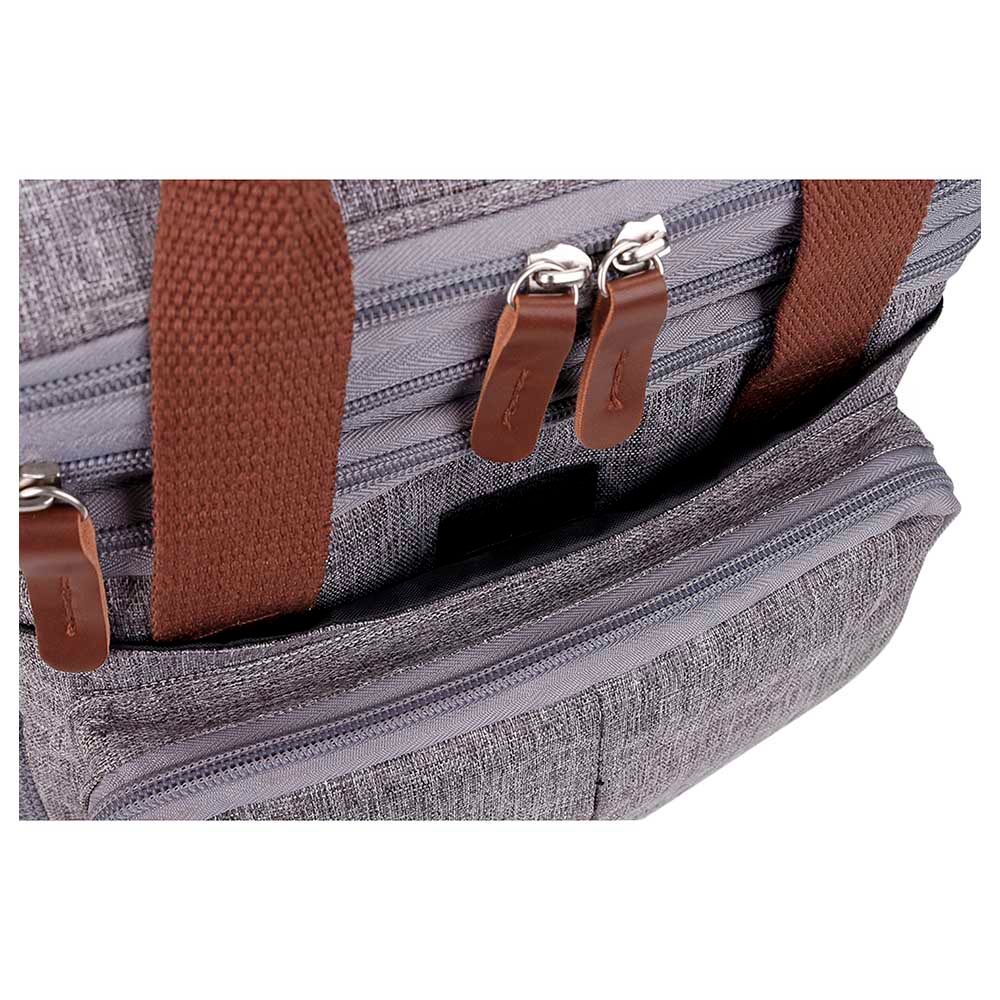 Little Story Insulated Expandable Lunch Bag - Grey