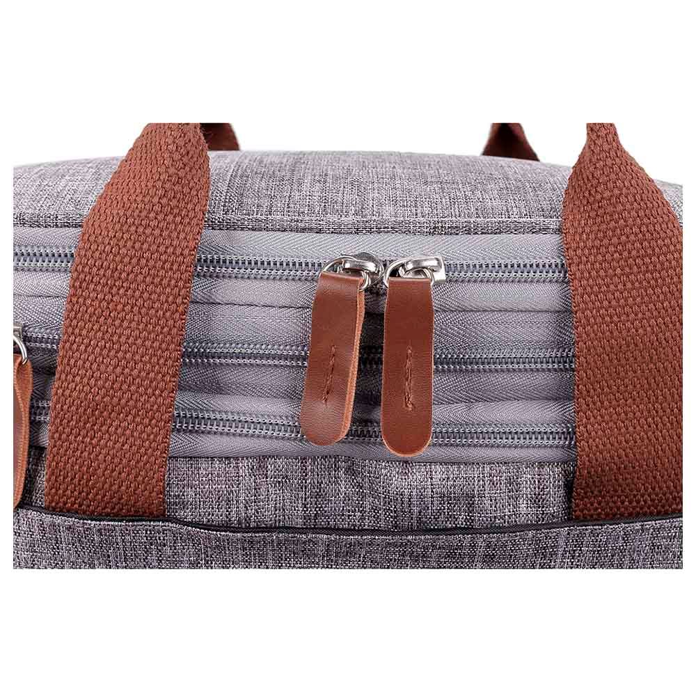 Little Story Insulated Expandable Lunch Bag - Grey