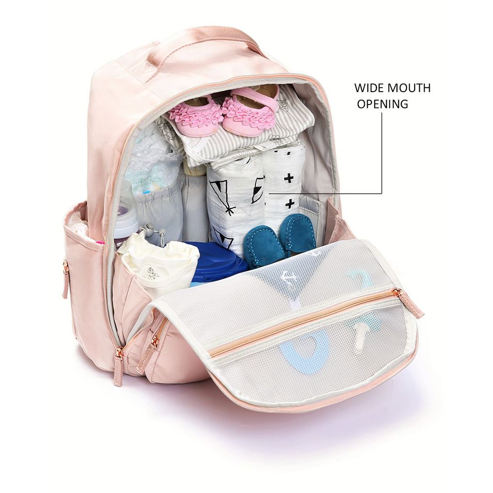 Little Story - Jewel Diaper Backpack - Rose Gold