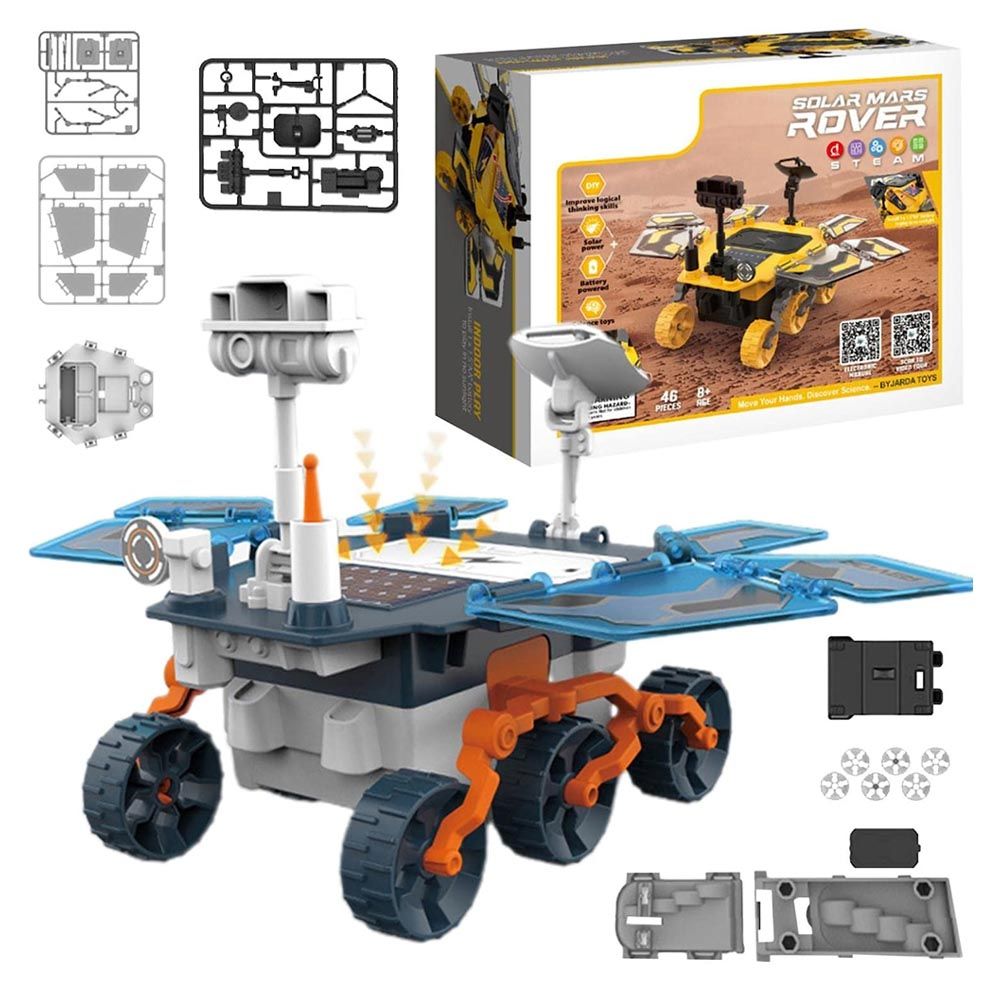 Little Story - Diy Solar Mars Exploration Rover - 46 pcs