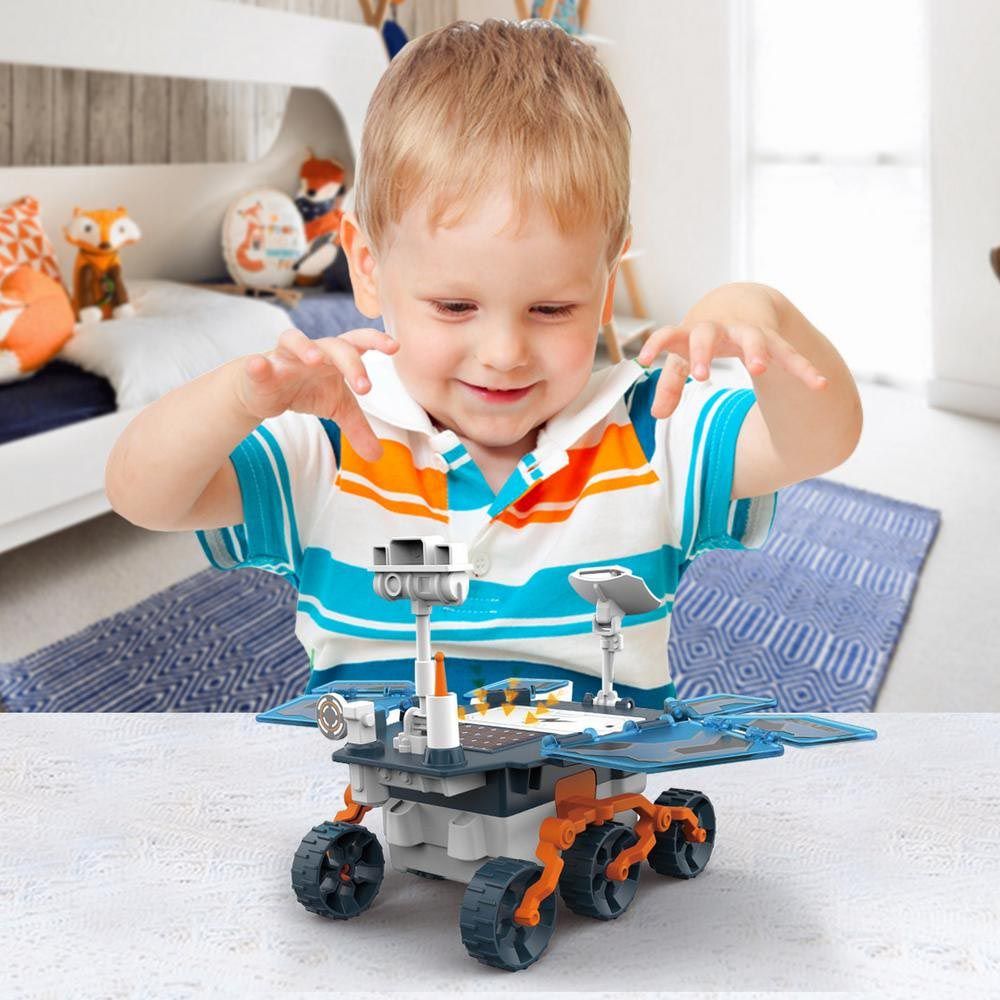 Little Story - Diy Solar Mars Exploration Rover - 46 pcs