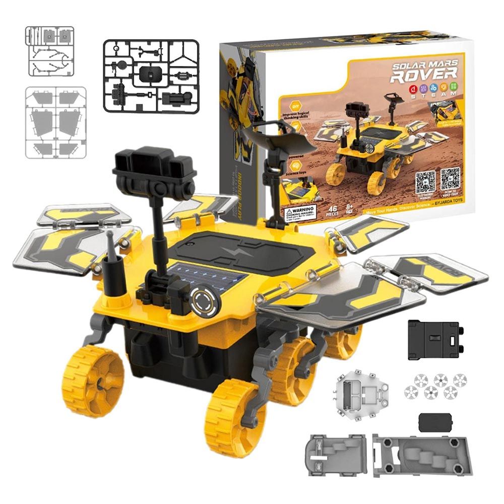 Little Story - Diy Solar Mars Exploration Rover - 46 pcs