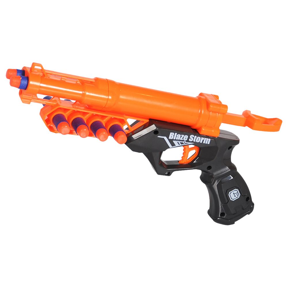 Little Story - Kids Bullet Gun w/ Soft Bullets - 10Pcs - Orange