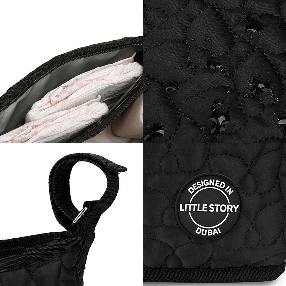 Little Story - Premium Stroller Bag - Black