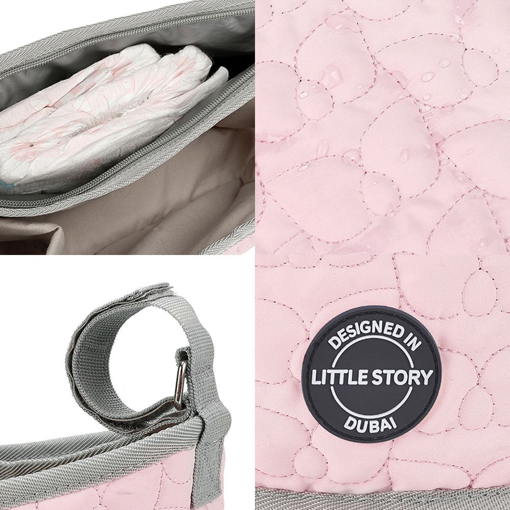 Little Story - Premium Stroller Bag - Pink