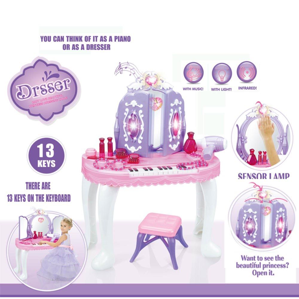 Little Story Piano Princess Dressing Table