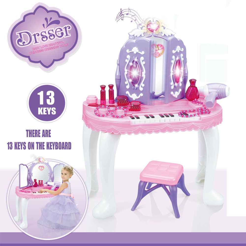 Little Story Piano Princess Dressing Table