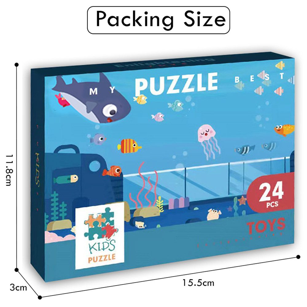 Little Story - Life Under Water Jigsaw Puzzle - 24 pcs