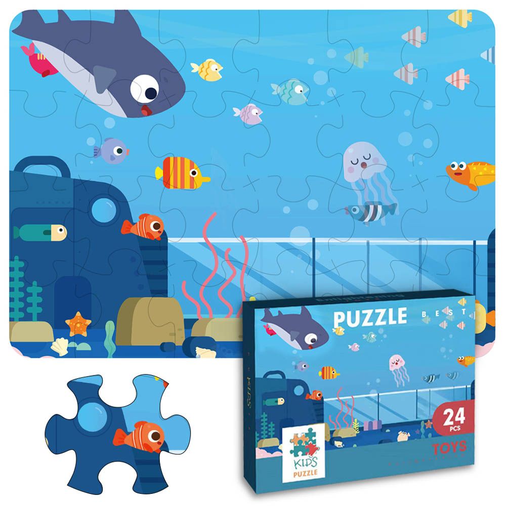 Little Story - Life Under Water Jigsaw Puzzle - 24 pcs