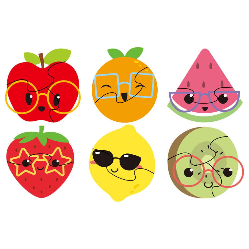 Little Story - 6-in-1 Matching Puzzle - Fruits