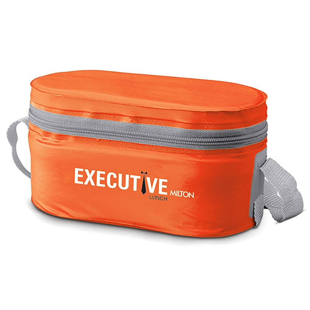 Milton - Executive Insulated Lunch Box w/ Lunch Bag - Orange