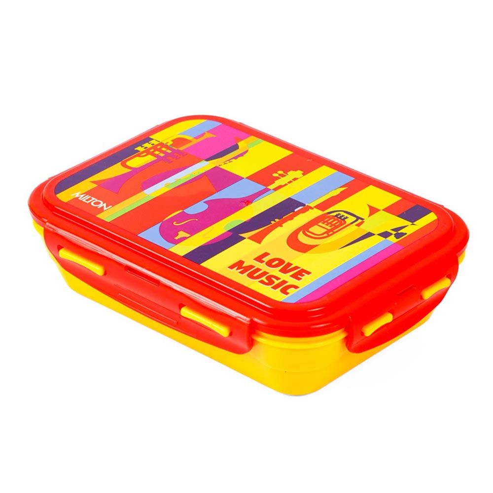 Milton - Fun Treat Lunch Box w/ Container - 1200ml - Yellow