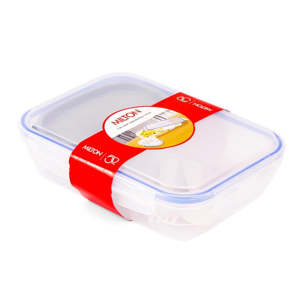 Milton - Fun Treat Lunch Box w/ Container - White