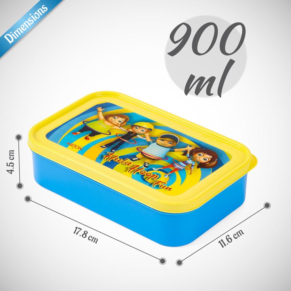 ميلتون - صندوق غداء سكول تايم - أزرق