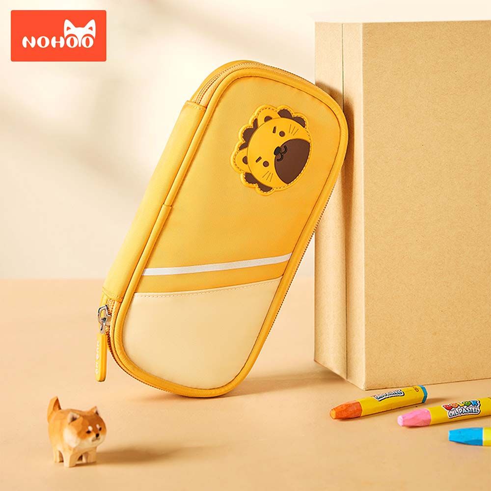 Nohoo - Pencil Case - Lion Yellow - 12.5-Inch