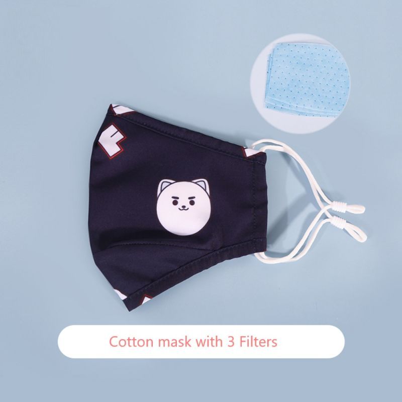 Nohoo Kids - Reusable Face Mask - Panda 