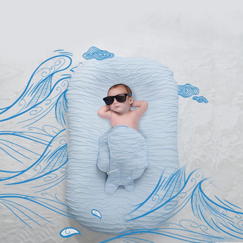 Sunveno - DuPont Baby Nest Wings - Blue