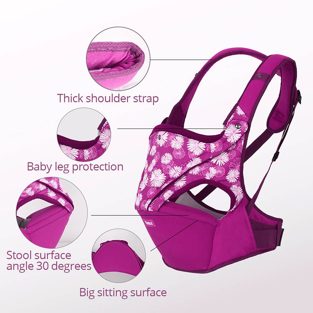 Sunveno - Flower Baby Carrier - Purple