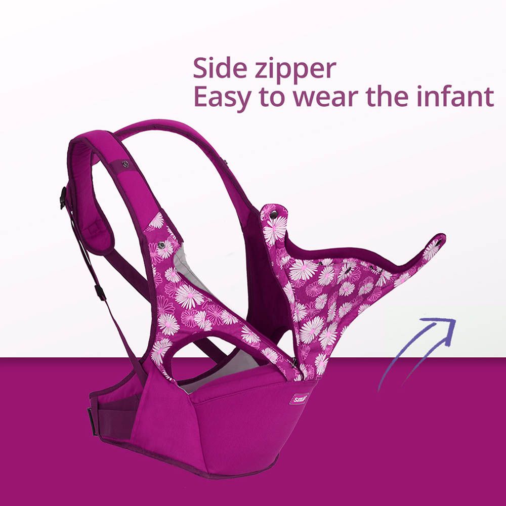 Sunveno - Flower Baby Carrier - Purple