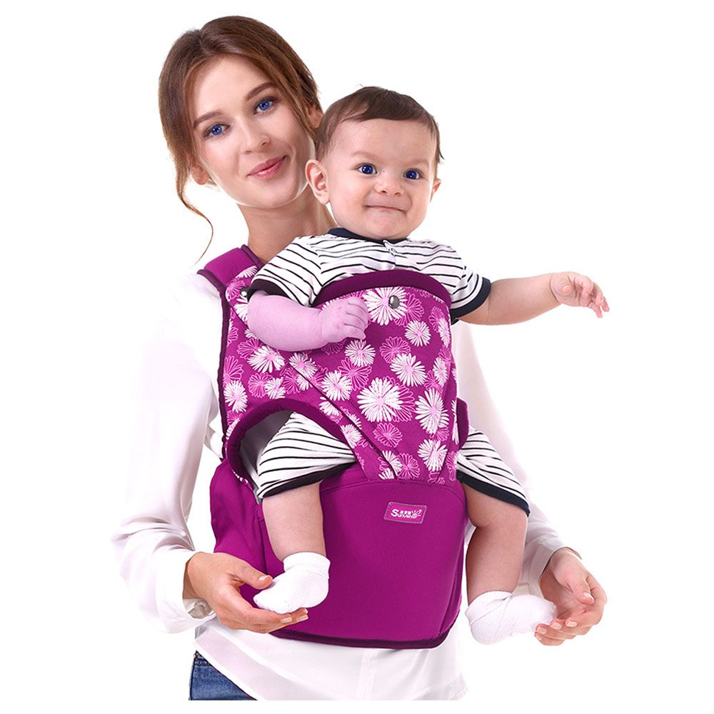 Sunveno - Flower Baby Carrier - Purple