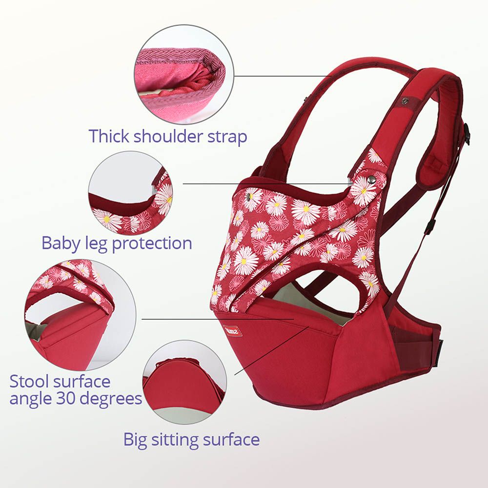 Sunveno - Flower Baby Carrier - Red