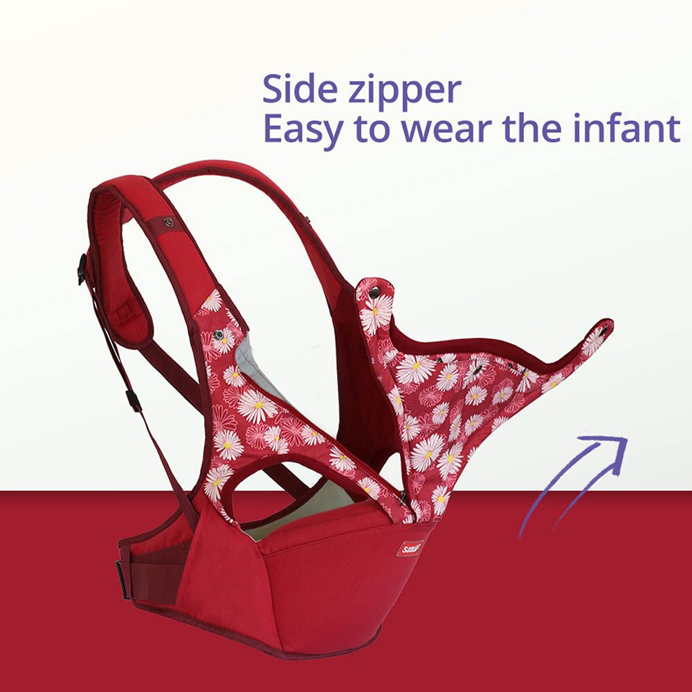 Sunveno - Flower Baby Carrier - Red