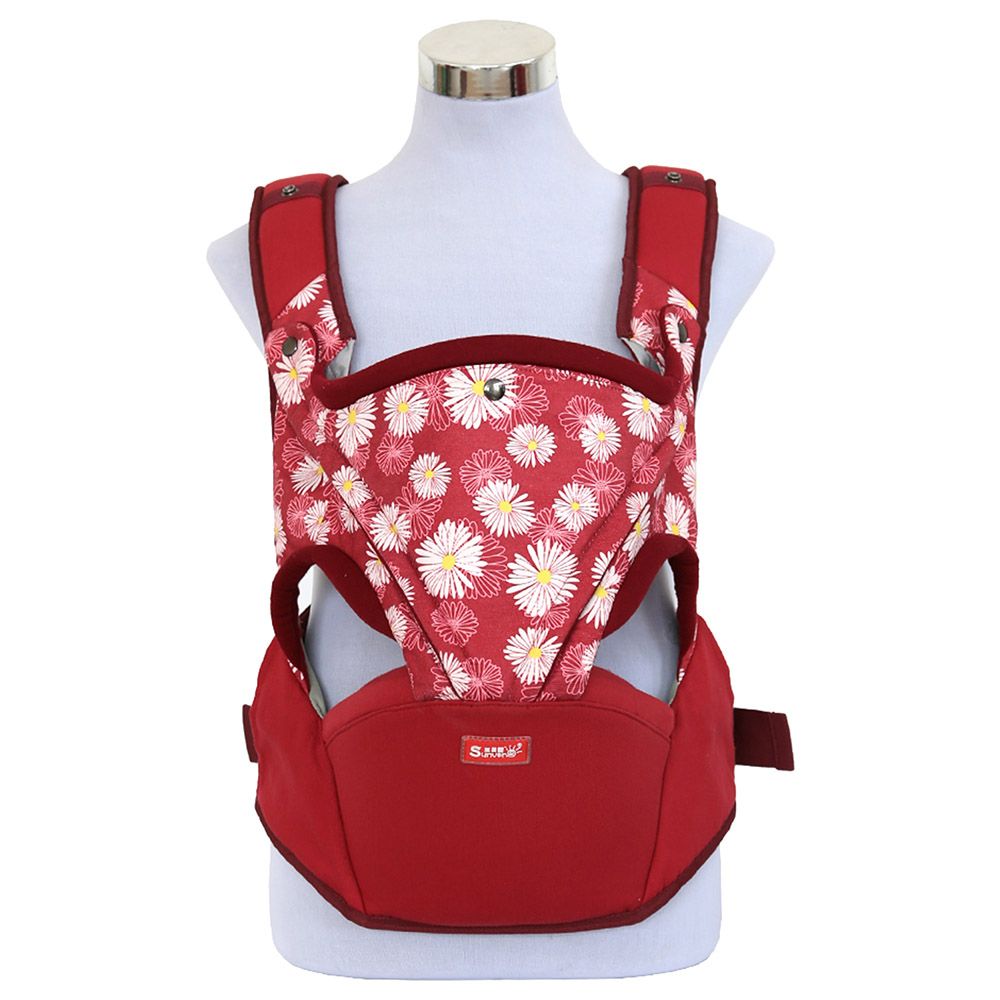 Sunveno - Flower Baby Carrier - Red