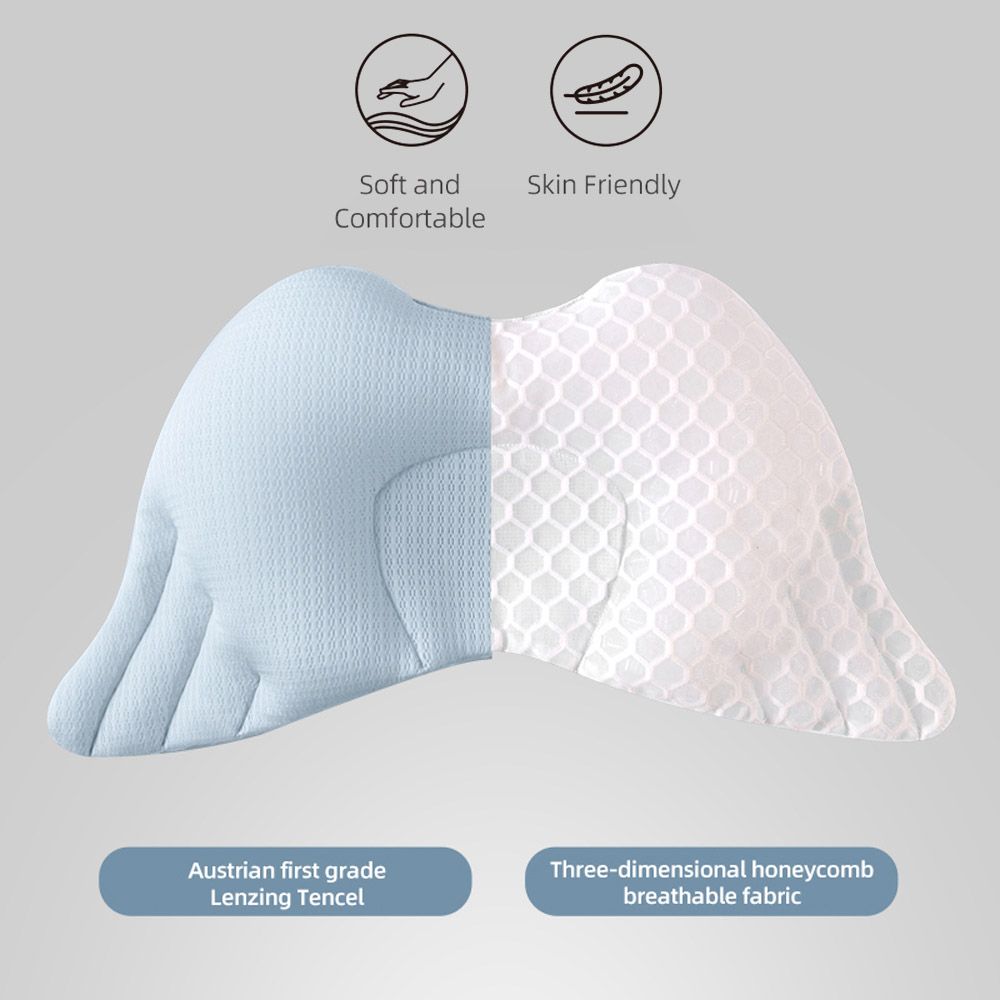 Sunveno - Infant Head Shaper Wings Pillow - Blue