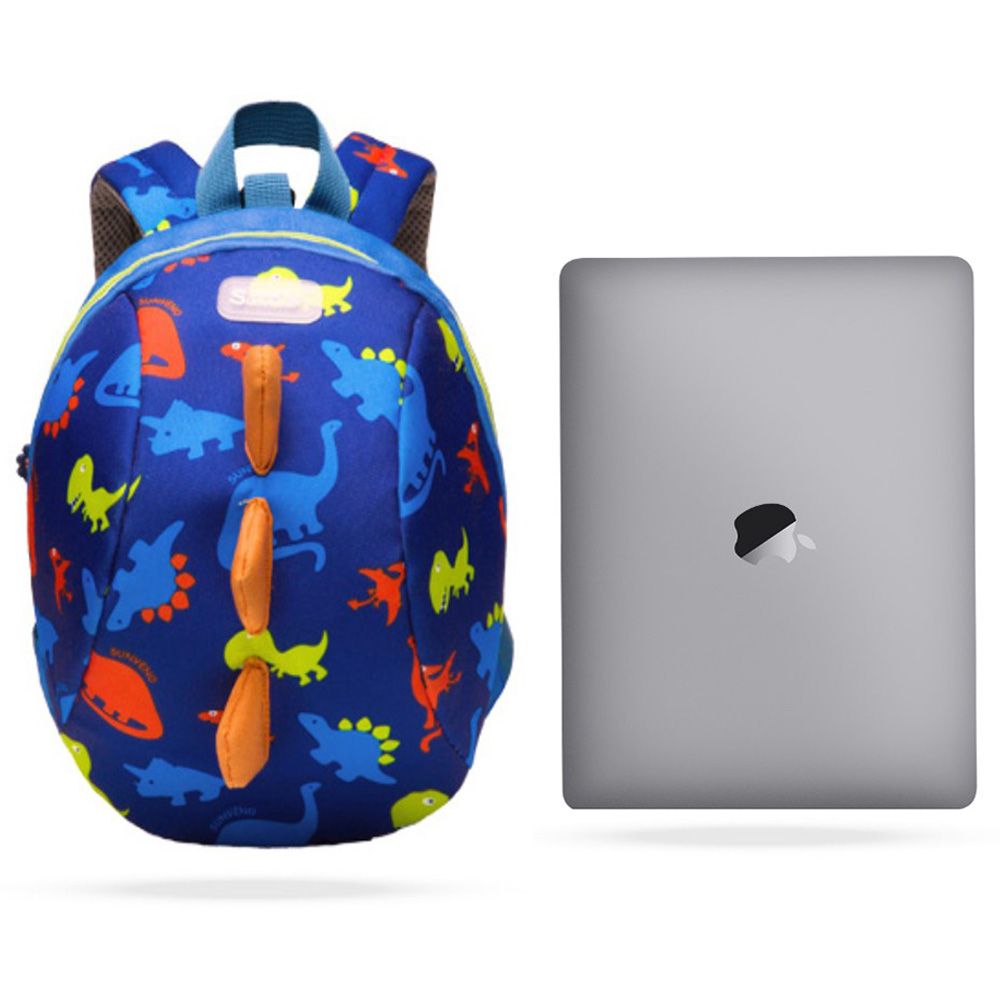 Sunveno - Kids Backpack Dinosaur Large - Blue - 12.2 Inch