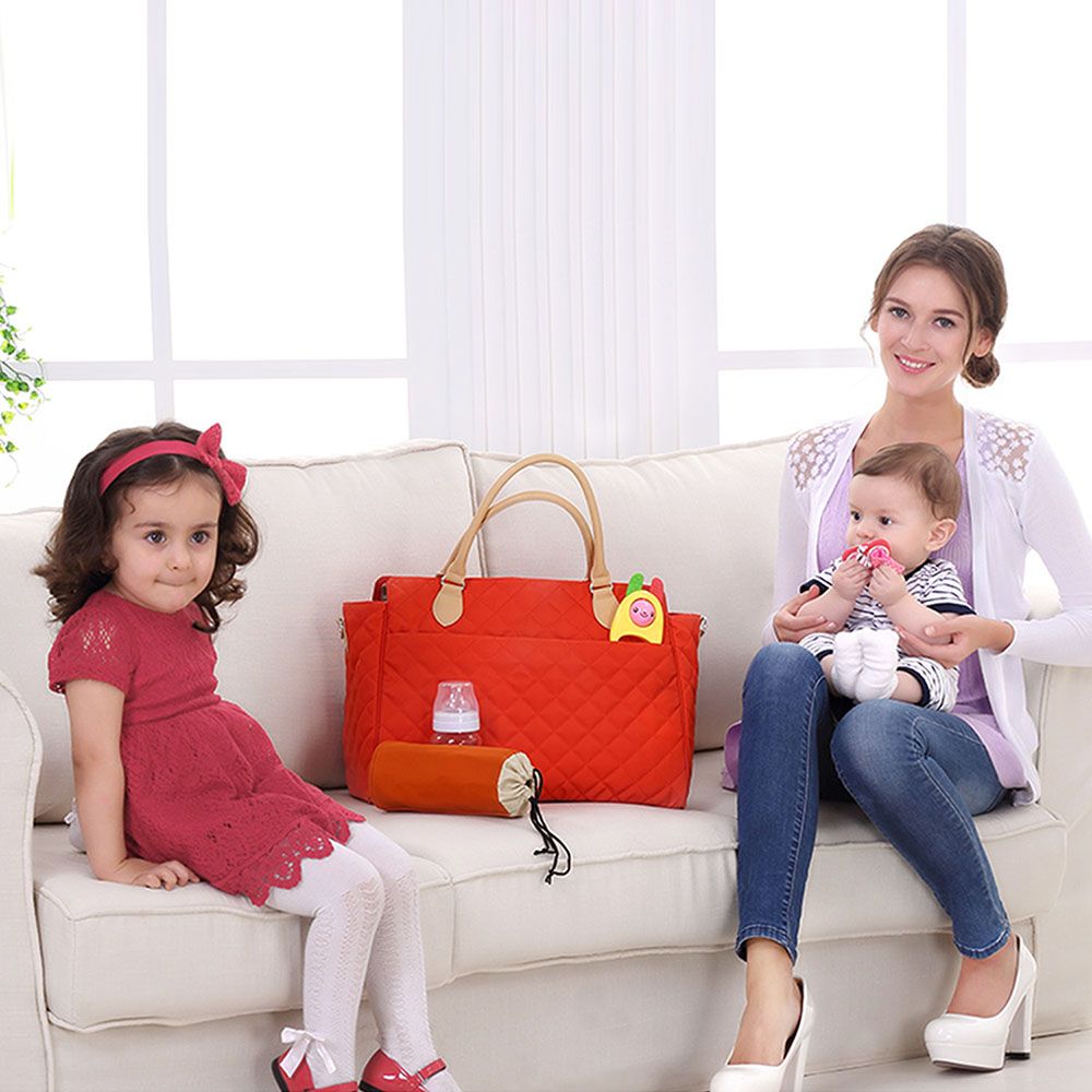 Sunveno - Styler Fashion Diaper Bag - Orange