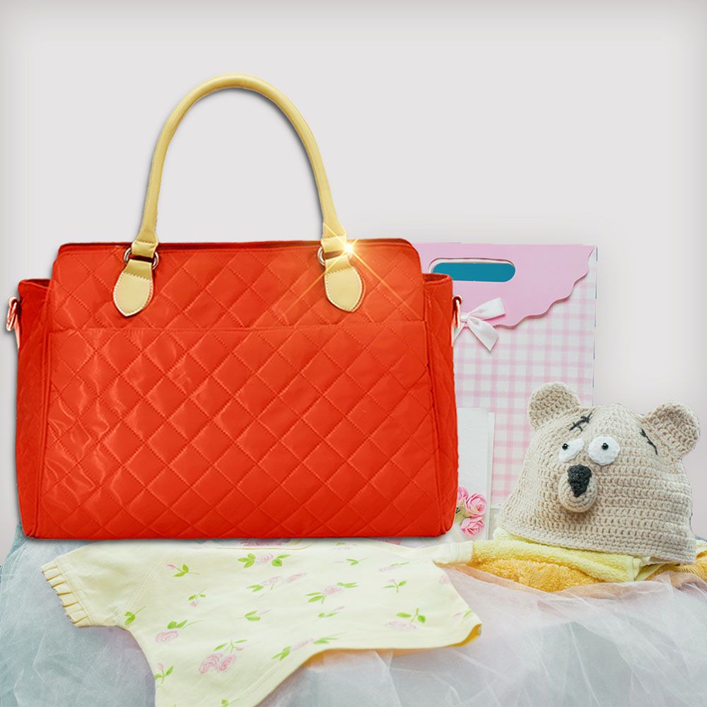 Sunveno - Styler Fashion Diaper Bag - Orange