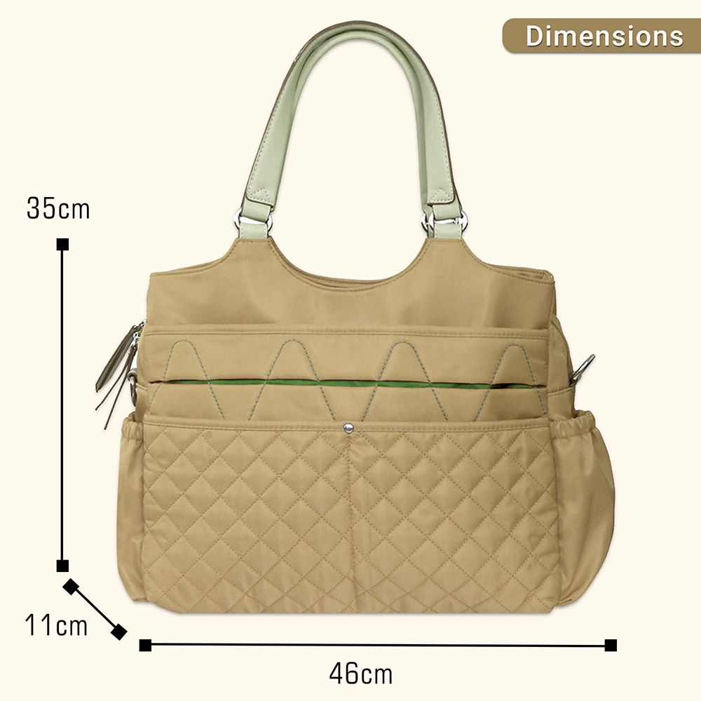 Sunveno - Fashion Diaper Bag - Khaki