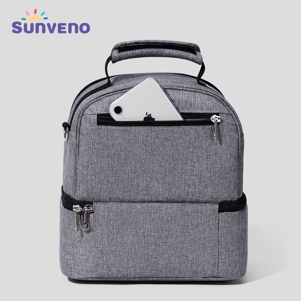 Sunveno - Insulated Office Lunch Bag - Space Grey