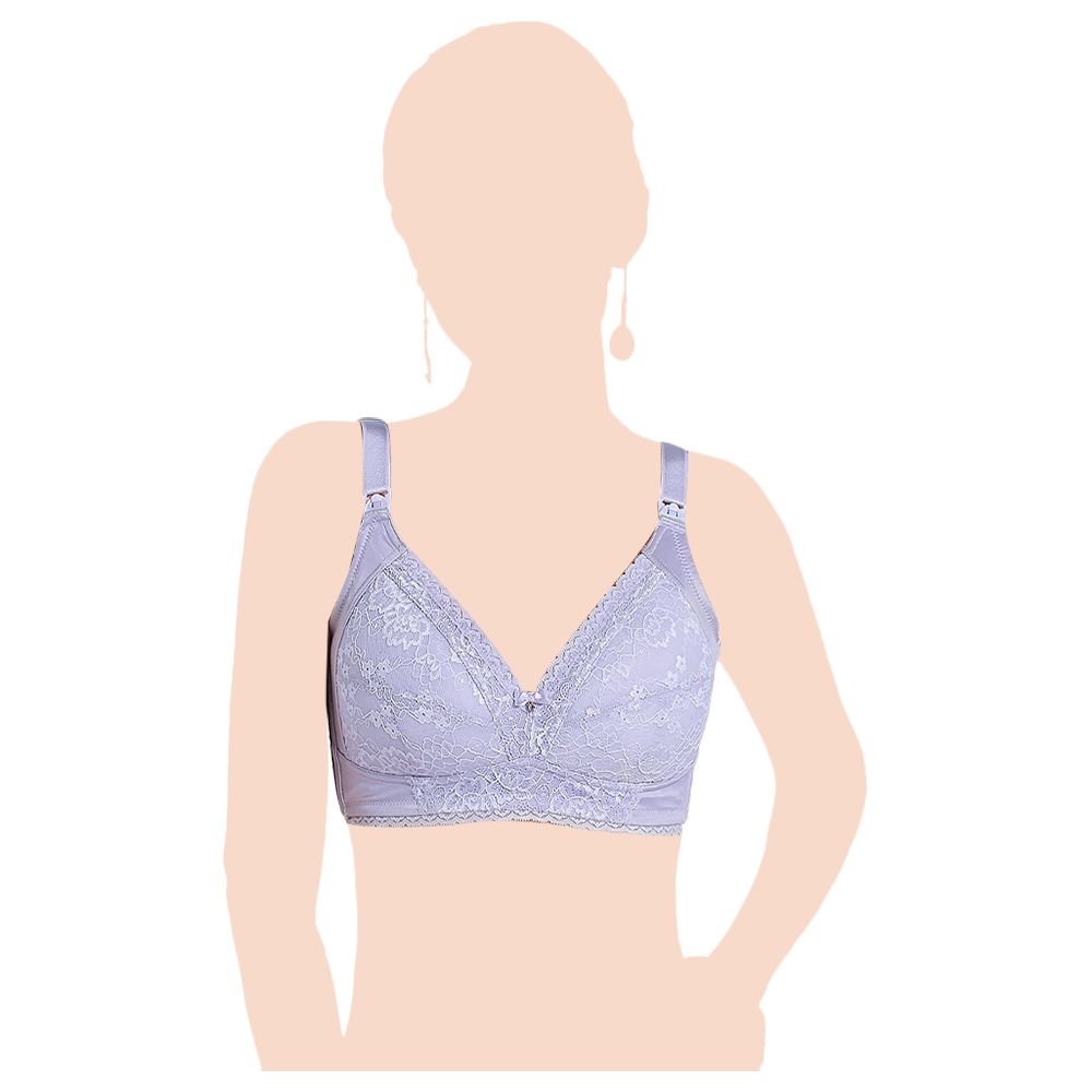 Sunveno Maternity Nursing Bra - Blue