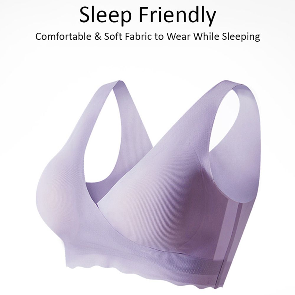 Sunveno - Maternity Cross-Fit Nursing & Sleep Bra - Purple