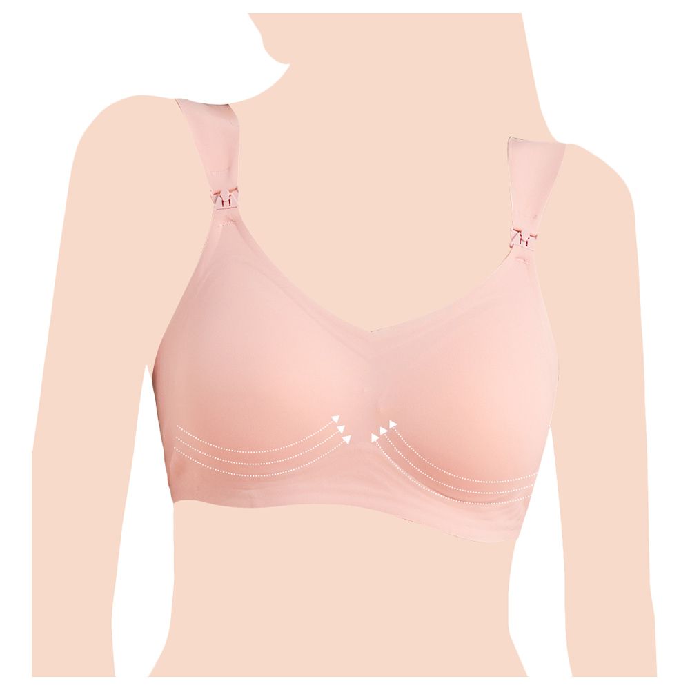 Sunveno - Maternity Feeding Bra - Pink