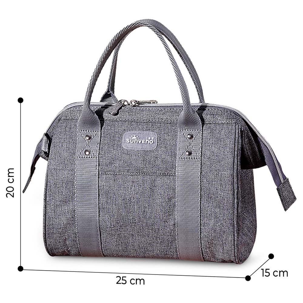 Sunveno - Mini Grab & Go Diaper Bag - Grey