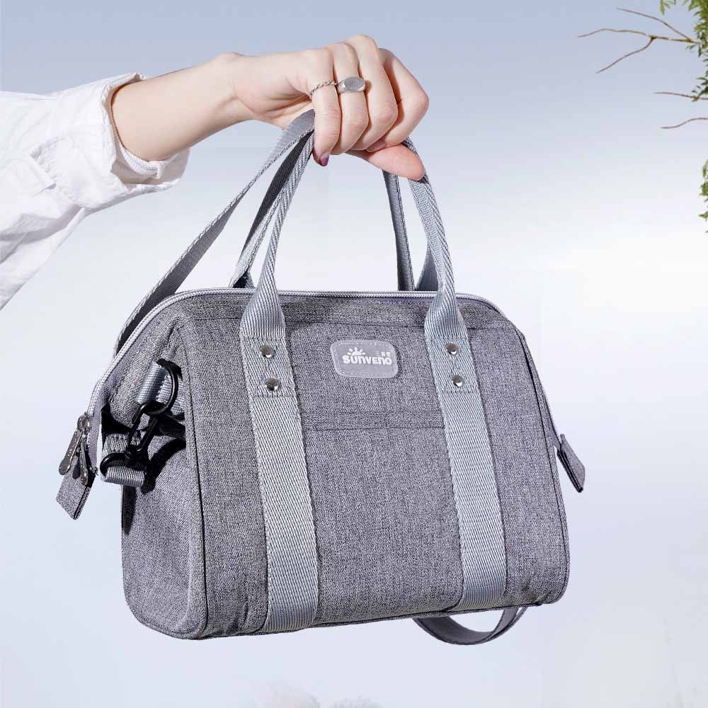 Sunveno - Mini Grab & Go Diaper Bag - Grey