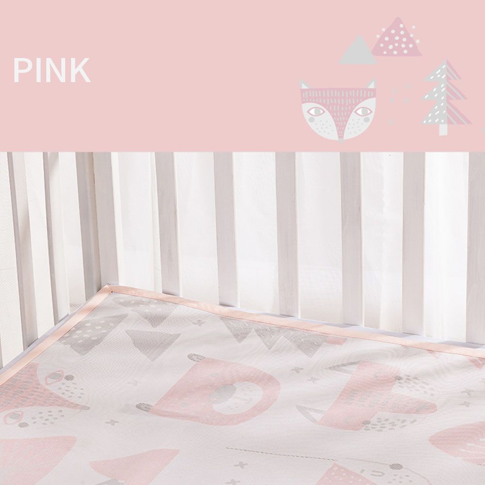 Sunveno - Baby Mattress Protector Mat Large - Pink