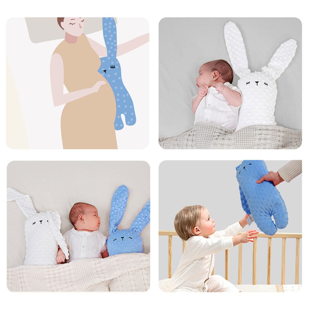 Sunveno - Baby Comforting Rabbit Pillow - Blue