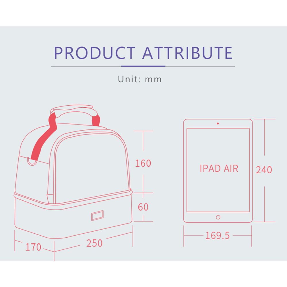 Sunveno - Insulated Bottle/Lunch Bag - Dinosaur