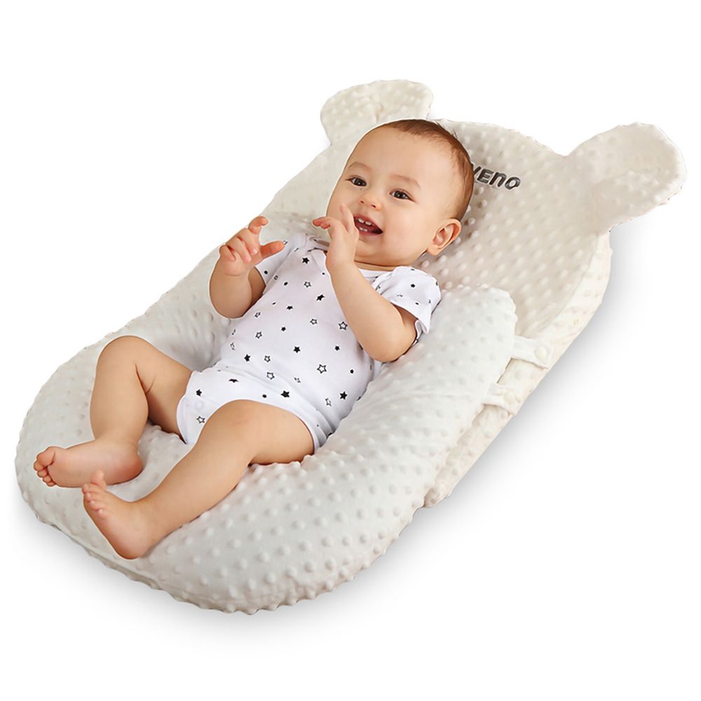 Sunveno - Portable Baby Anti-Spill Milk U Shape Pillow w/ 10 Degree Slope Pad