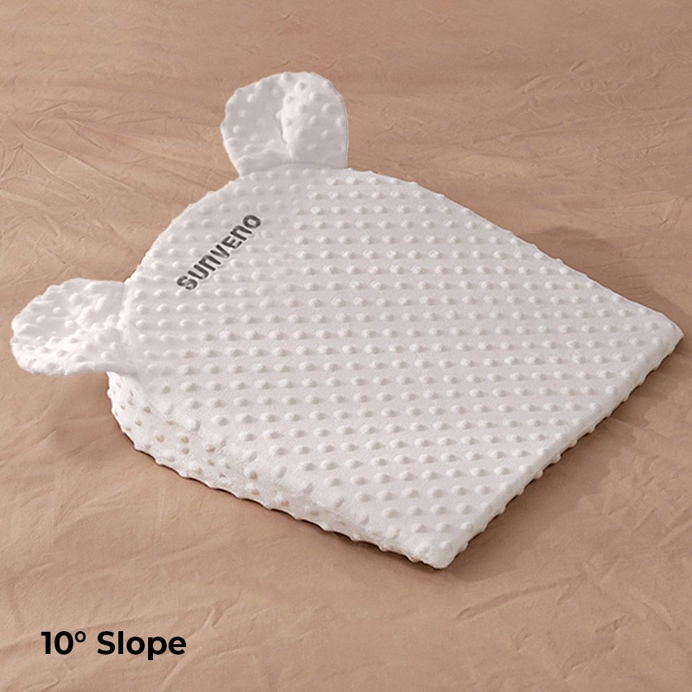 Sunveno - Portable Baby Anti-Spill Milk U Shape Pillow w/ 10 Degree Slope Pad