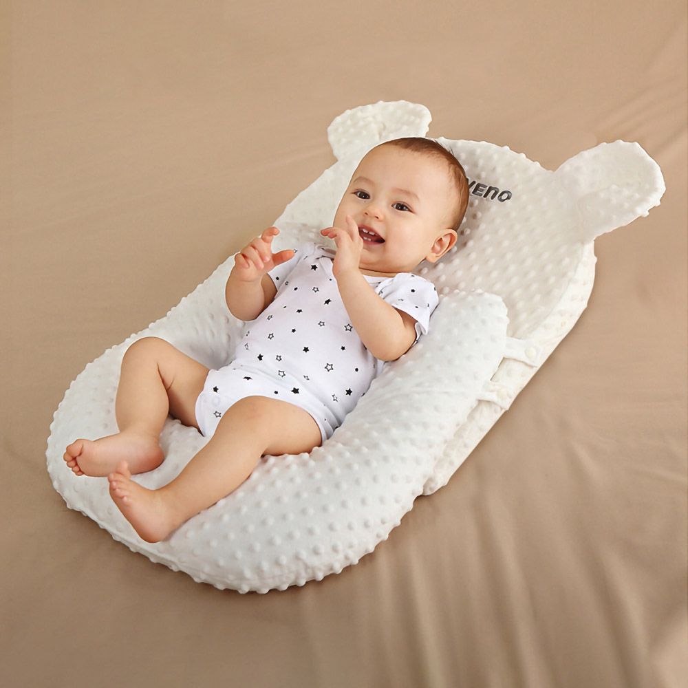 Sunveno - Portable Baby Anti-Spill Milk U Shape Pillow w/ 10 Degree Slope Pad