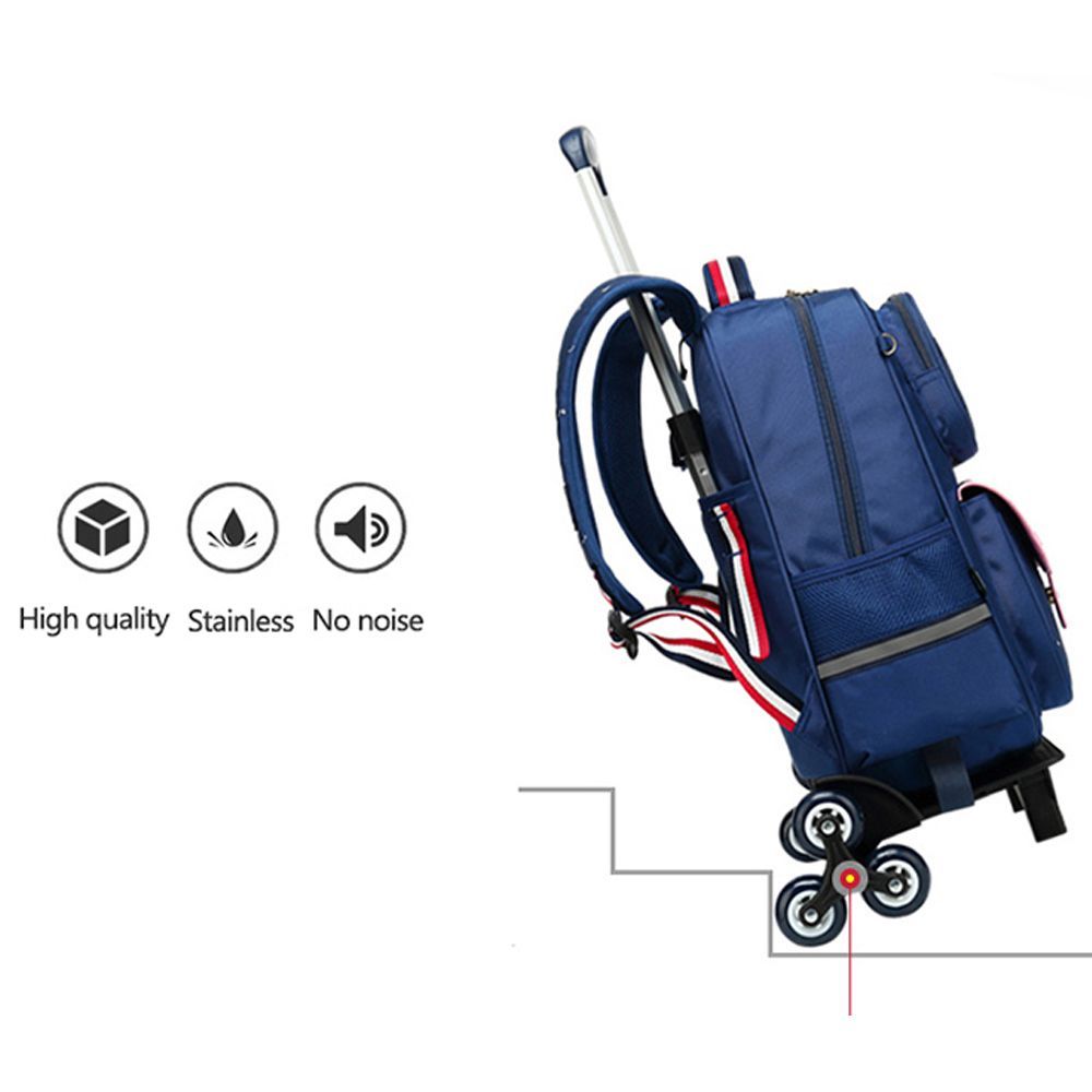 Eazy Kids - Universal School Bag Trolley - Blue